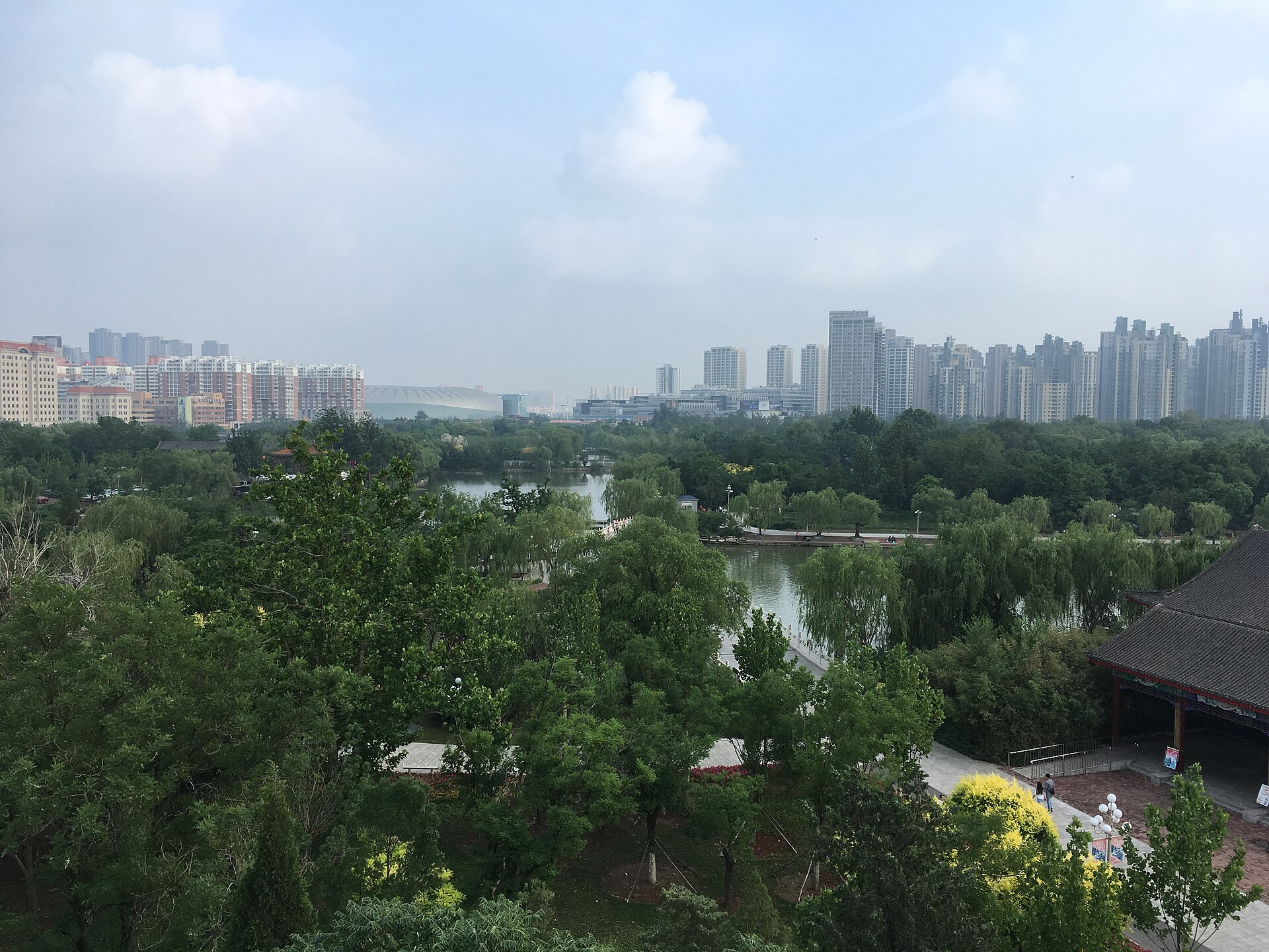 Tianjin city skyline